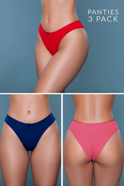 Talia Underwear Brief 3 Pack Rite Choice Clothing
