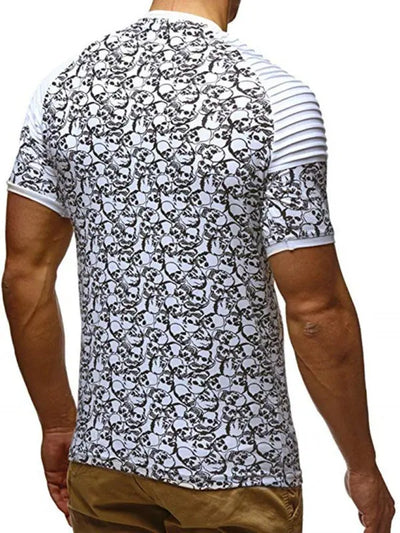 Fashion Casual Men'S Short Sleeve Printed T-Shirt