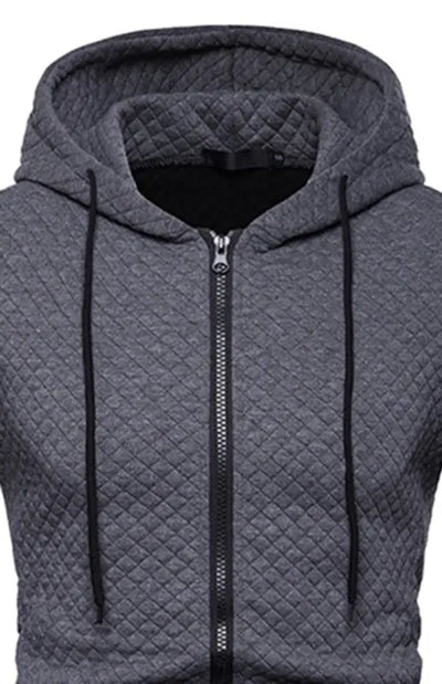 Hooded Cotton Zipper Jacket