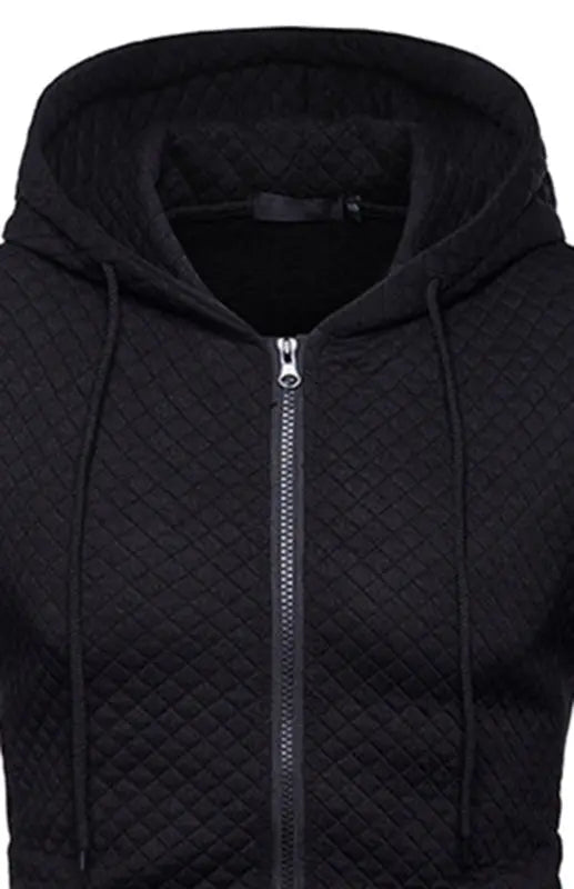 Hooded Cotton Zipper Jacket