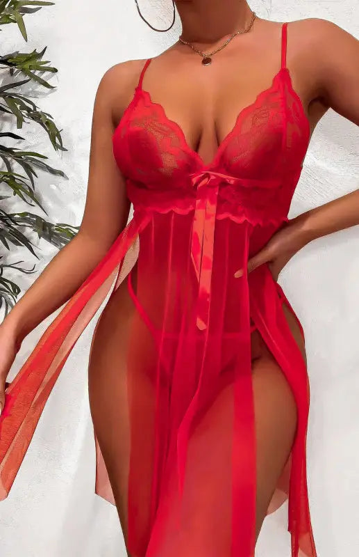 Ladies Sling Lace Hot Sexy Fun Suit
