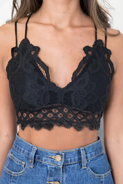 Lined Lace Fit Bralette Rite Choice Clothing