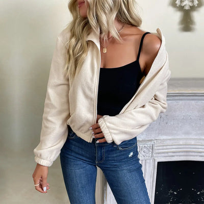 Loose Polar Fleece Zipper Pullover Rite Choice Clothing