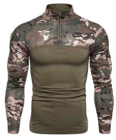 Men's Long Sleeve T-Shirt Muscle Fitted