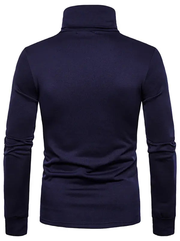 Men's Warm Turtleneck Knitted Pullover Sweaters