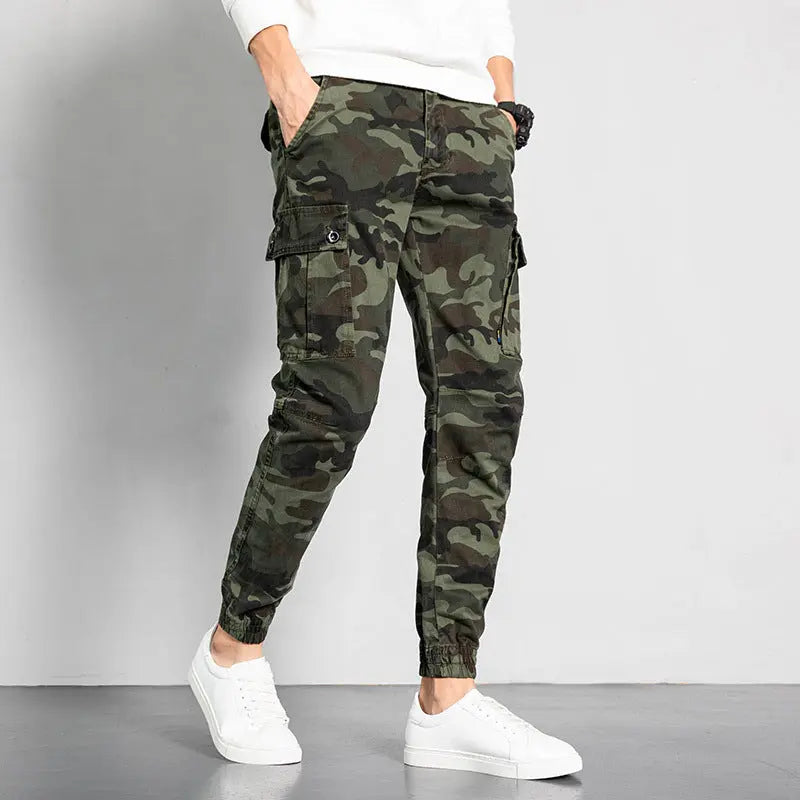 Versatile Camouflage Multi Pocket Pants